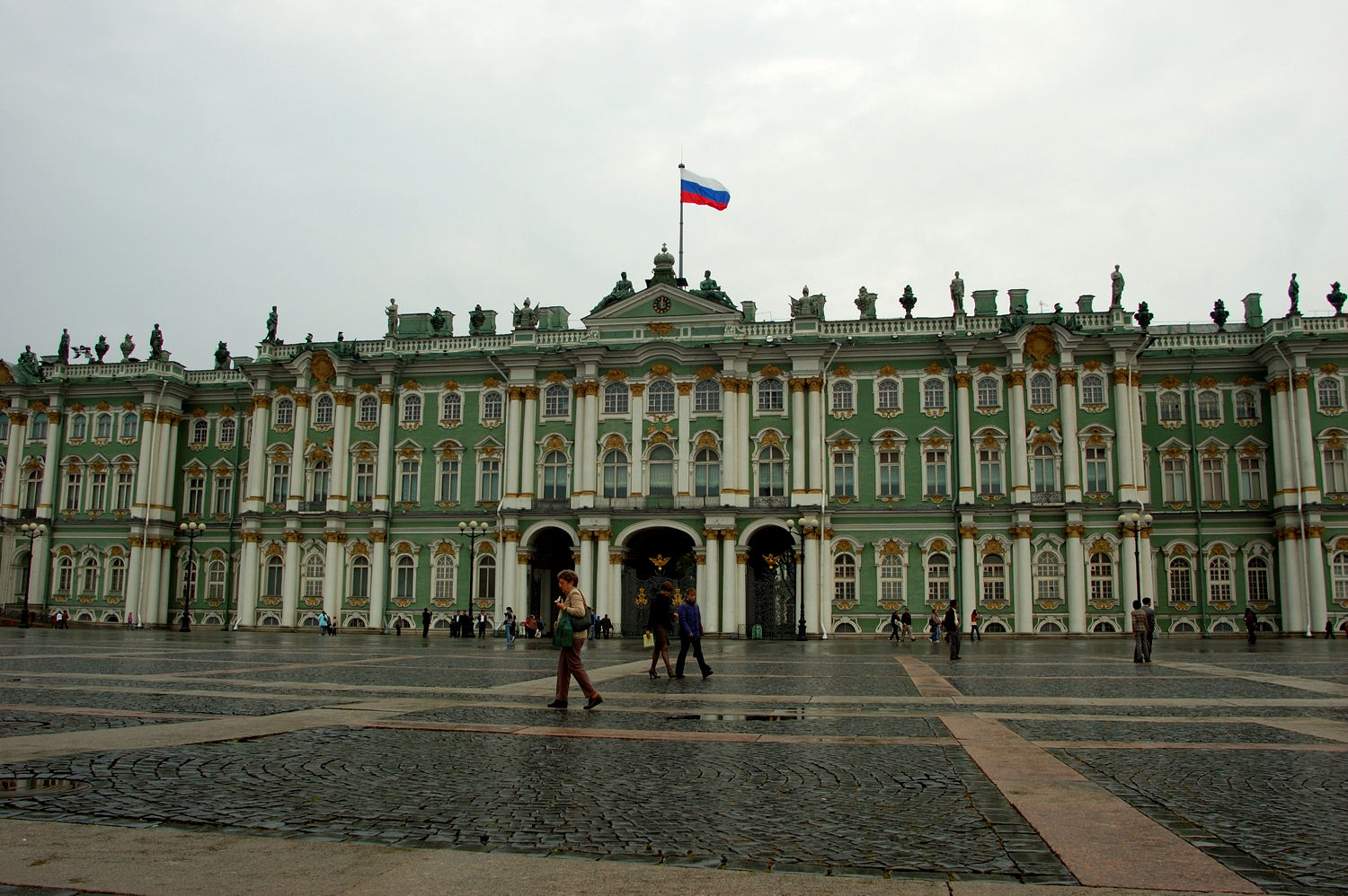 Vinterpalasset (Eremitage) i St. Petersburg. Foto: Pål Stagnes