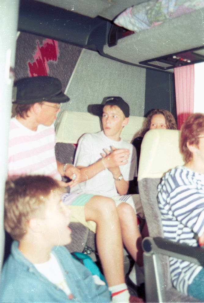 School band tour to Germany (1991). Photo: Pål Stagnes