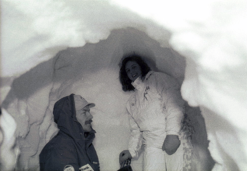 Winter C training in Skorgedalen (1994). Photo: Pål Stagnes