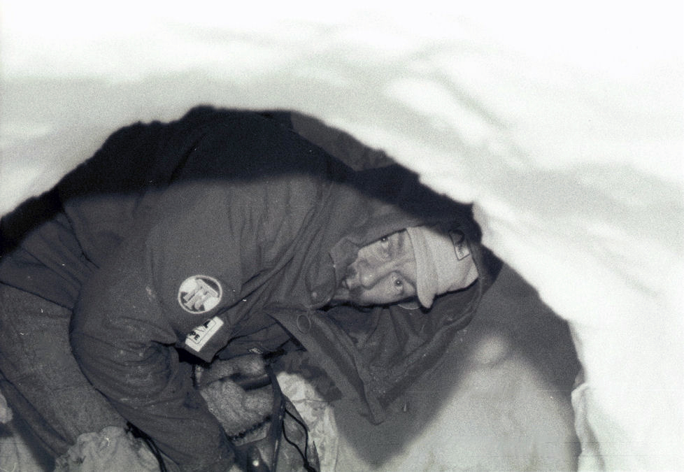 Winter C training in Skorgedalen (1994). Photo: Pål Stagnes