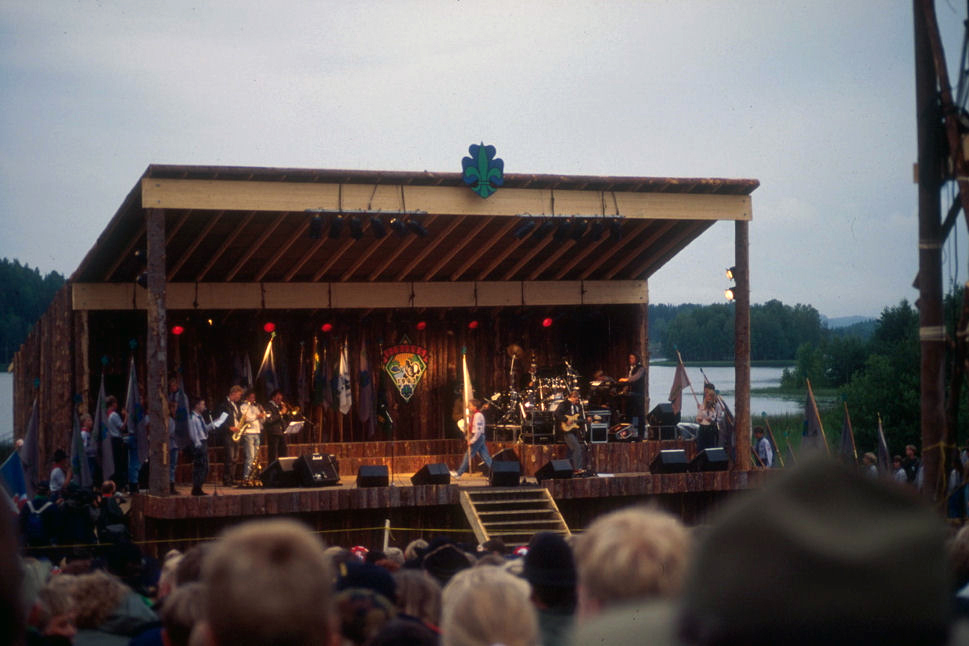National Scout Jamboree, Eidskog 1993. Photo: Pål Stagnes