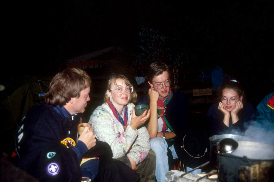 National Scout Jamboree, Eidskog 1993. Photo: Pål Stagnes