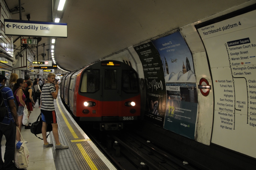London Underground. Photo: Pål Stagnes